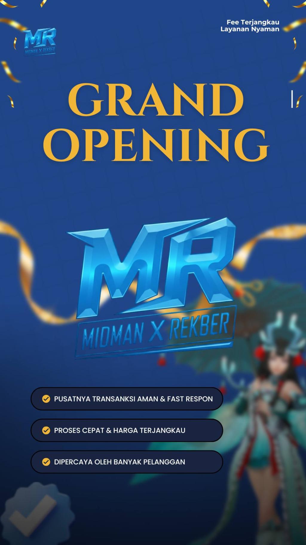Midman X Rekber Resmi Dibuka, Hadirkan Layanan Transaksi Aman dan Cepat