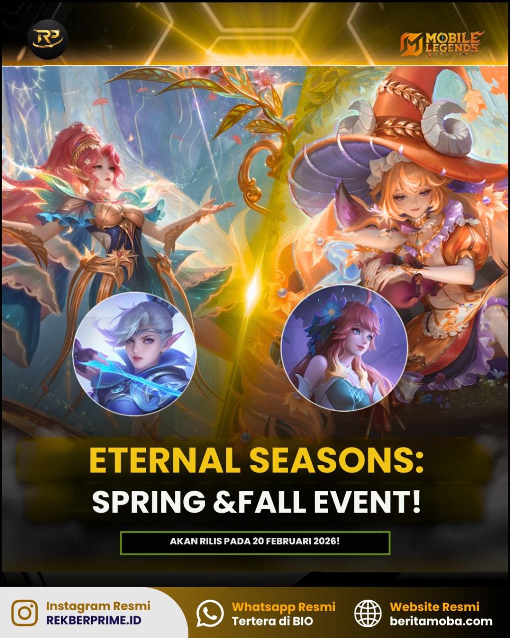 Sambut Keindahan Land of Dawn: Event Eternal Seasons "Spring & Fall" Segera Hadir!