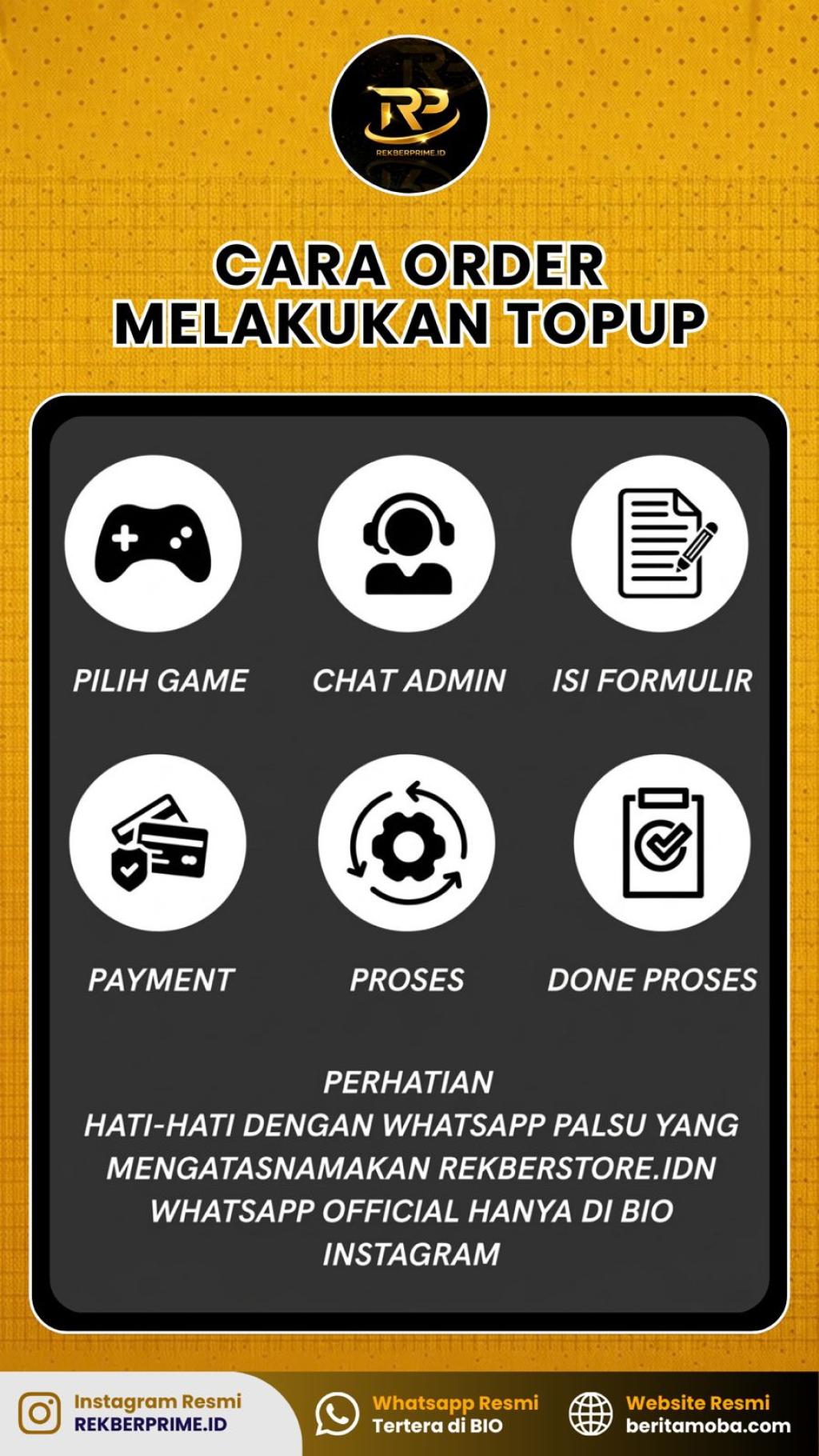 Mudah dan Kilat: Panduan Resmi Cara Order Top Up di RekberPrime.id